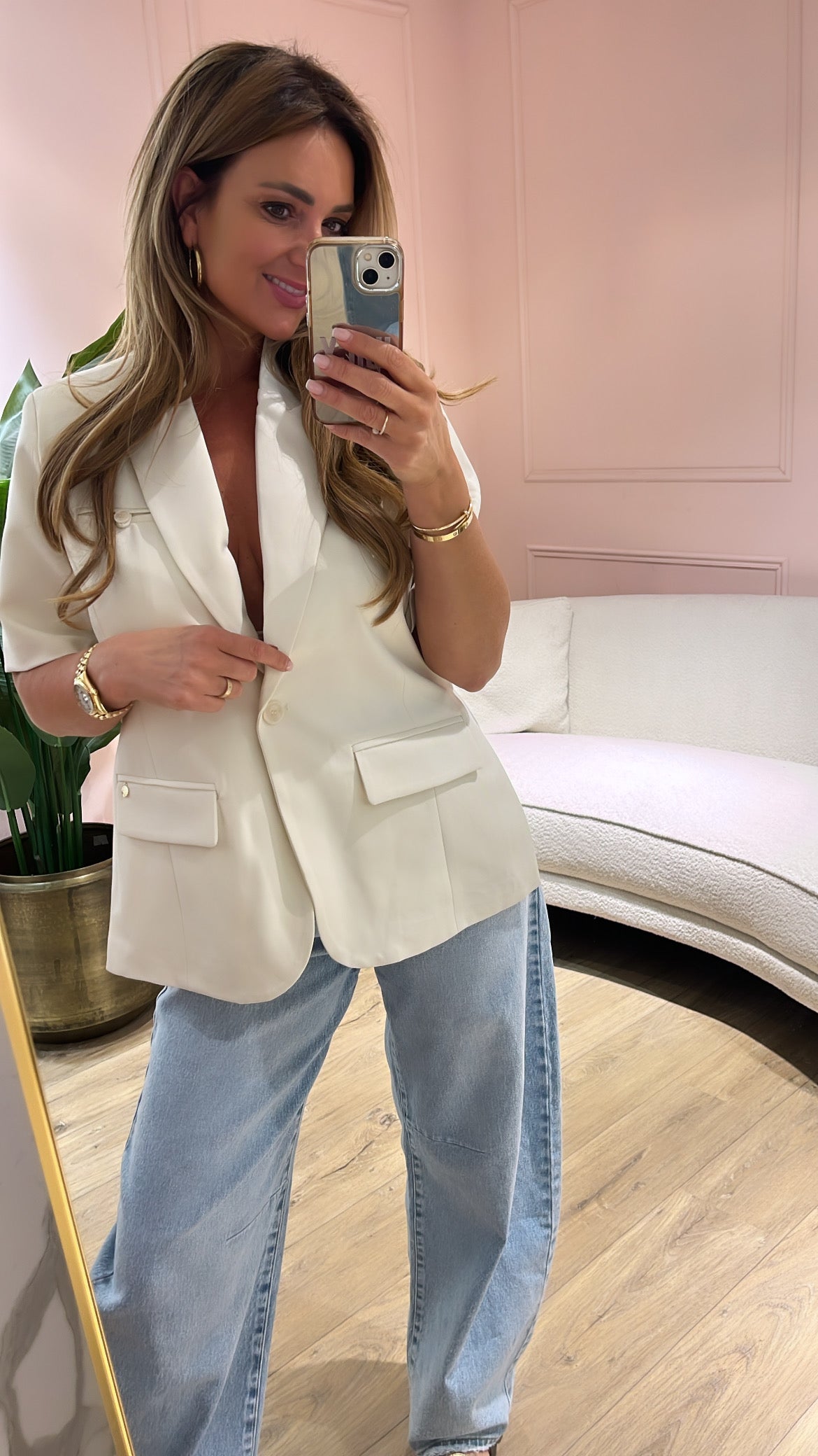 Ambika Blazer Sophie Creme