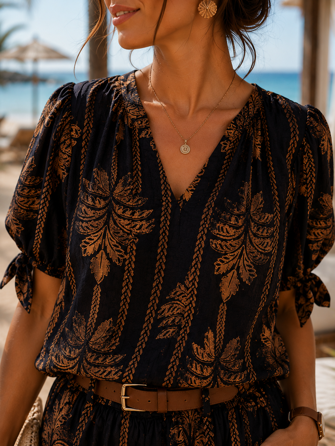 Palma Blouse - zwart