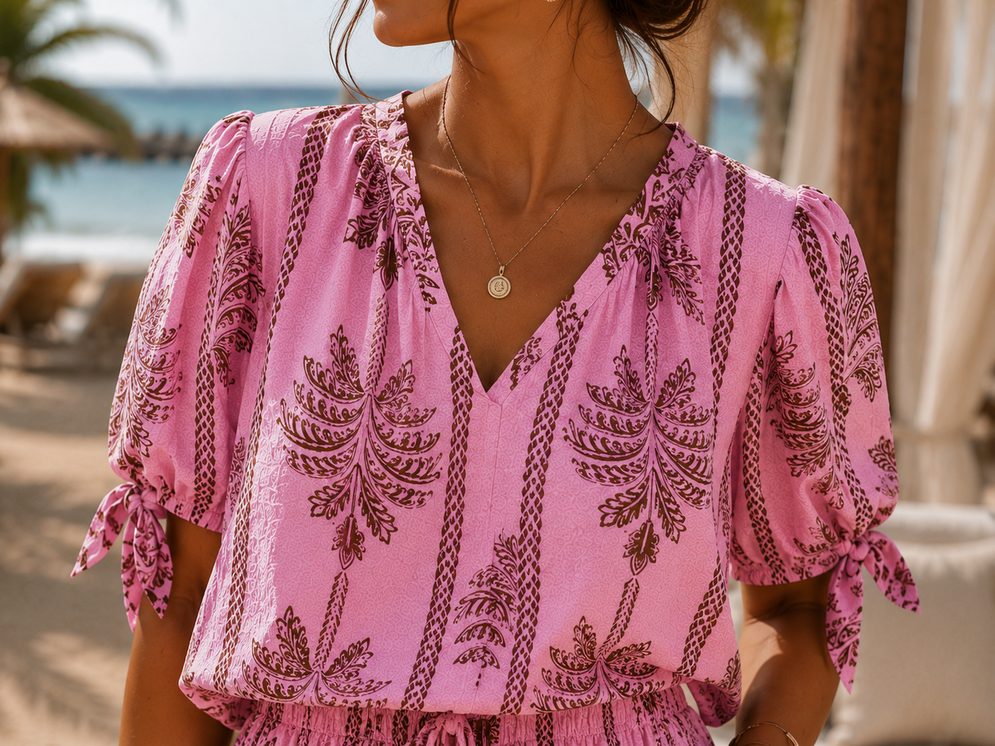 Palma Blouse - roze