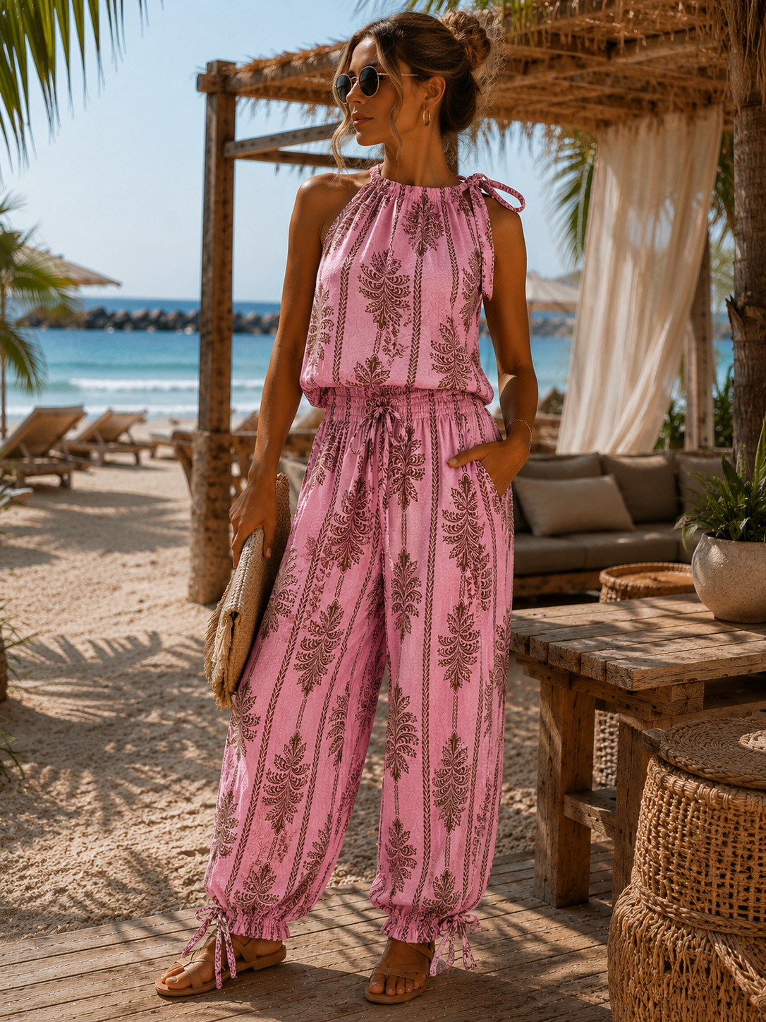 Palma Broek - roze