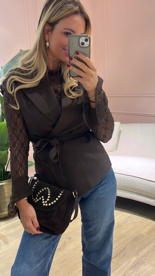 Gilet Lisa Choco