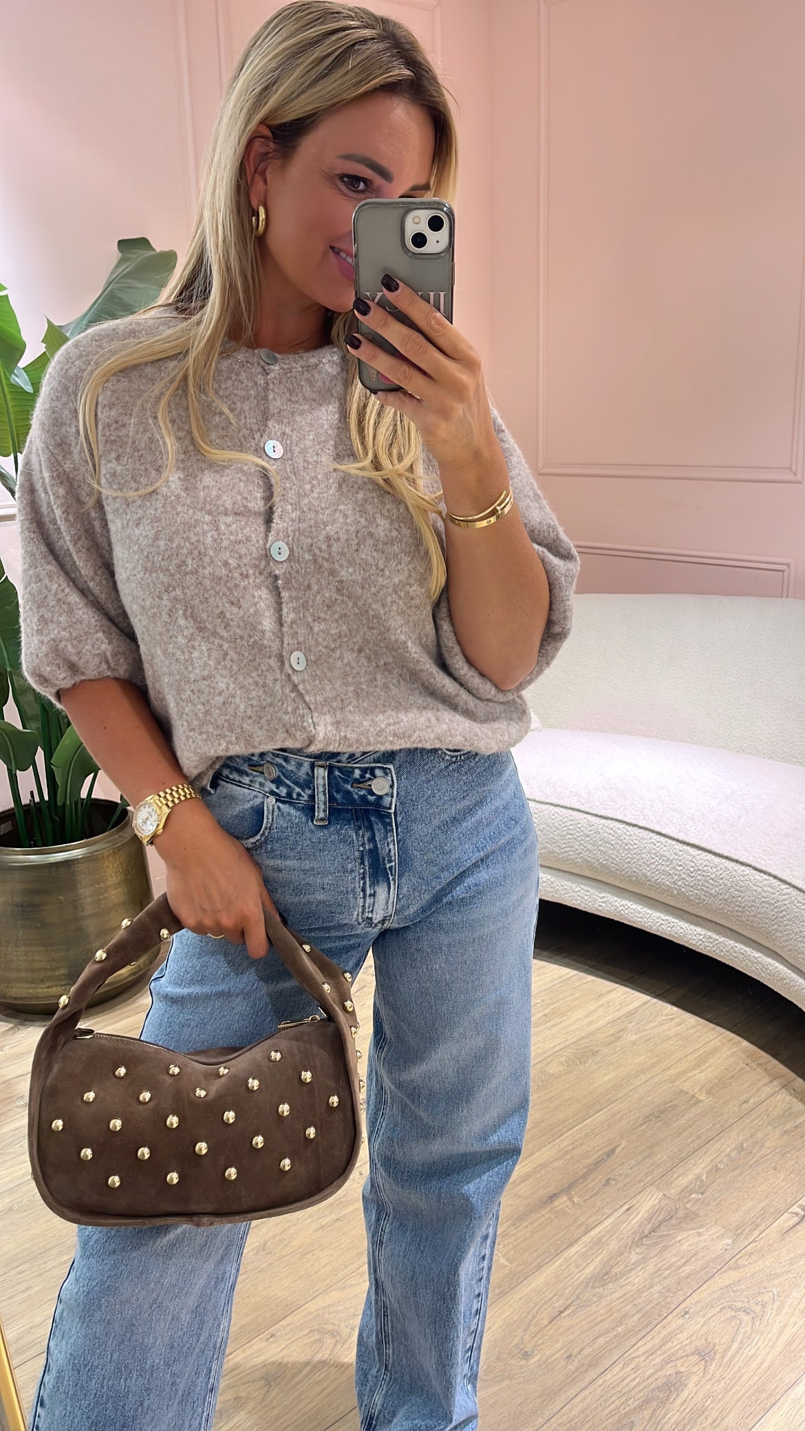 Vest Tess Beige