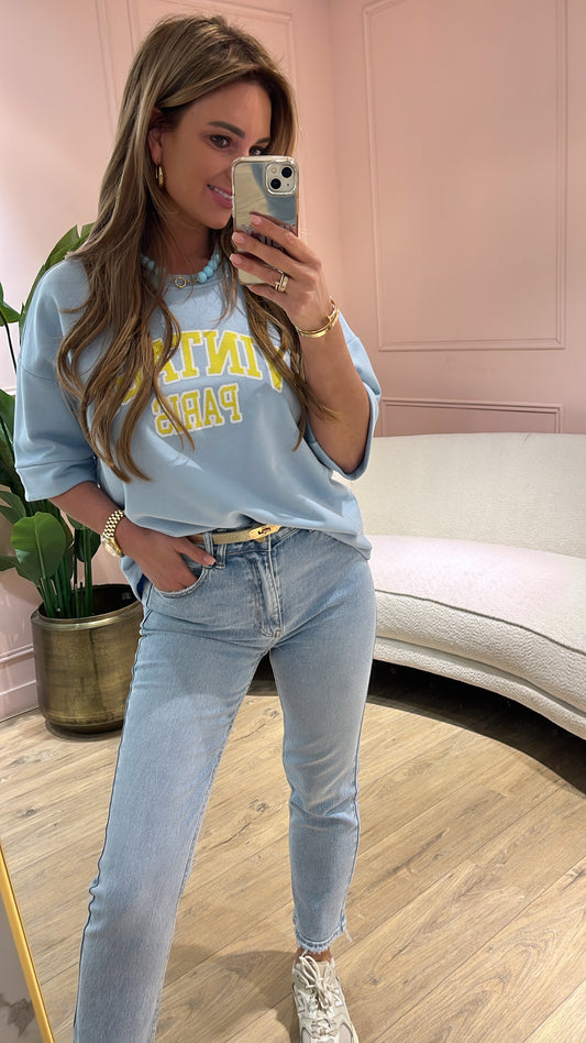 Sweater Vintage Blauw