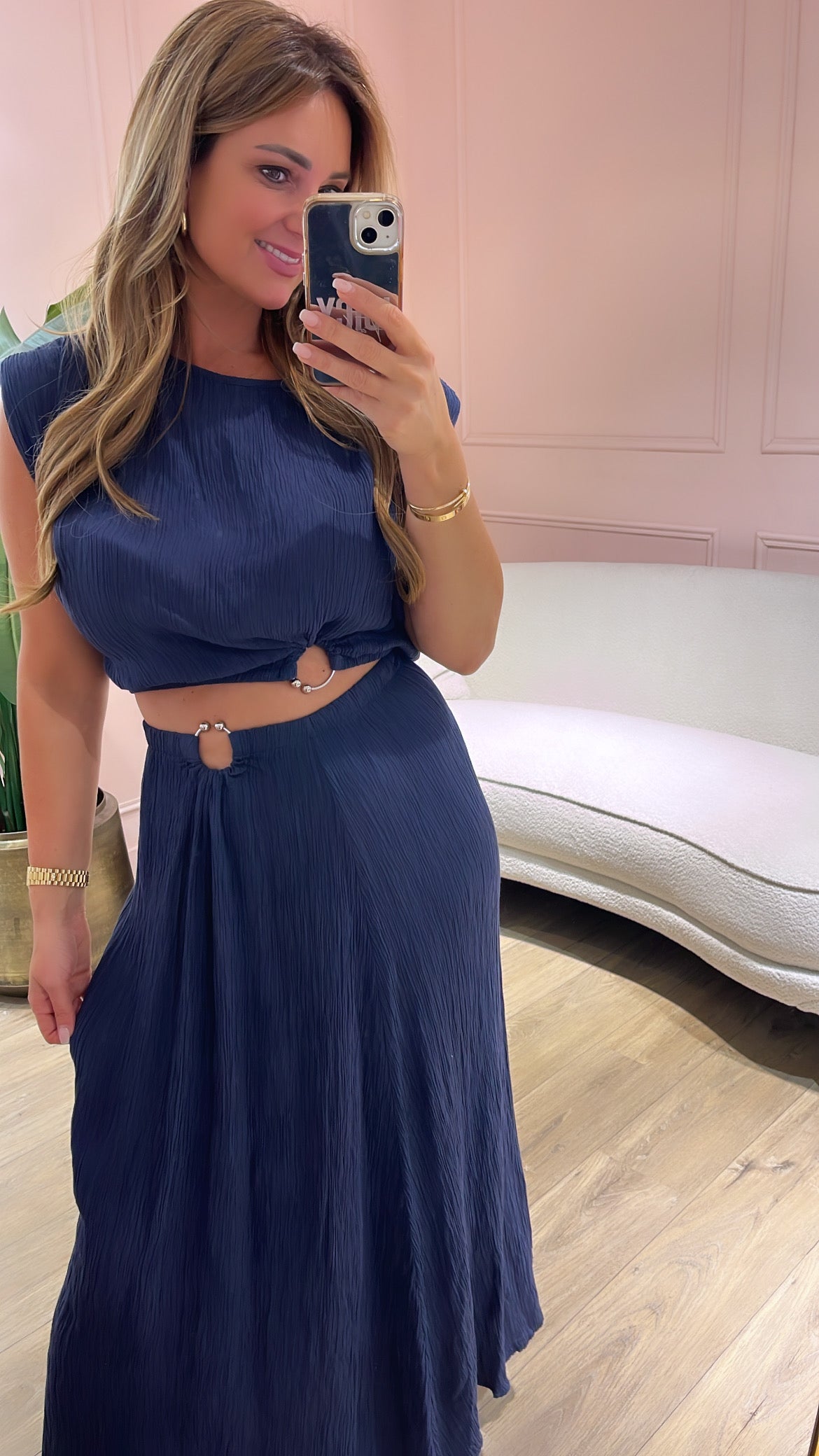 Set Lindsay Donker Blauw