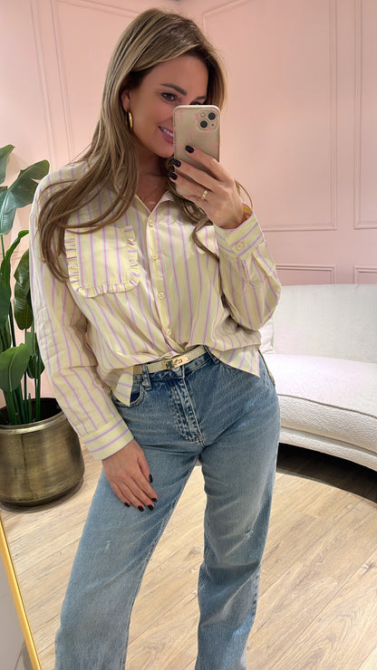 Blouse Azzuro Ninthe Geel