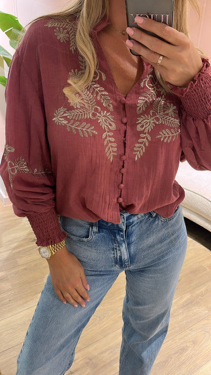 Blouse Sophie Wijnrood