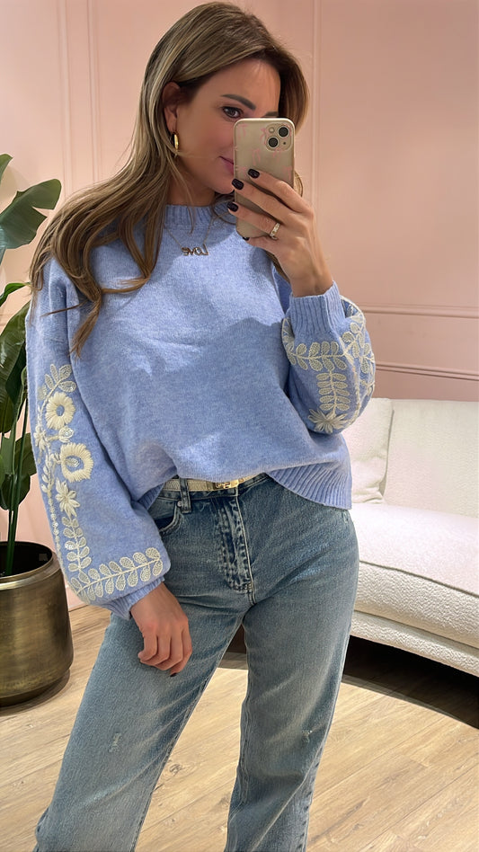Trui Belle Blauw