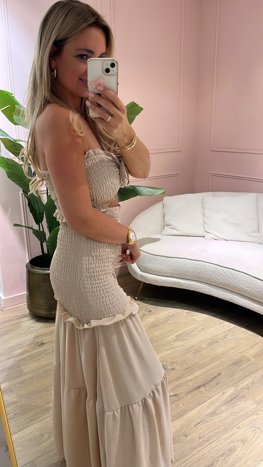 Jurk Paradise Beige
