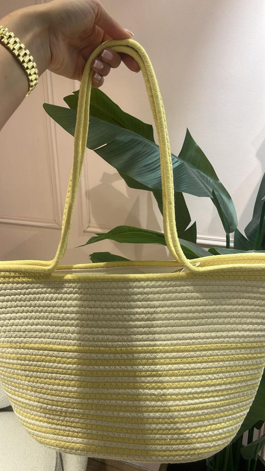 Sunset Shopper - crème/geel