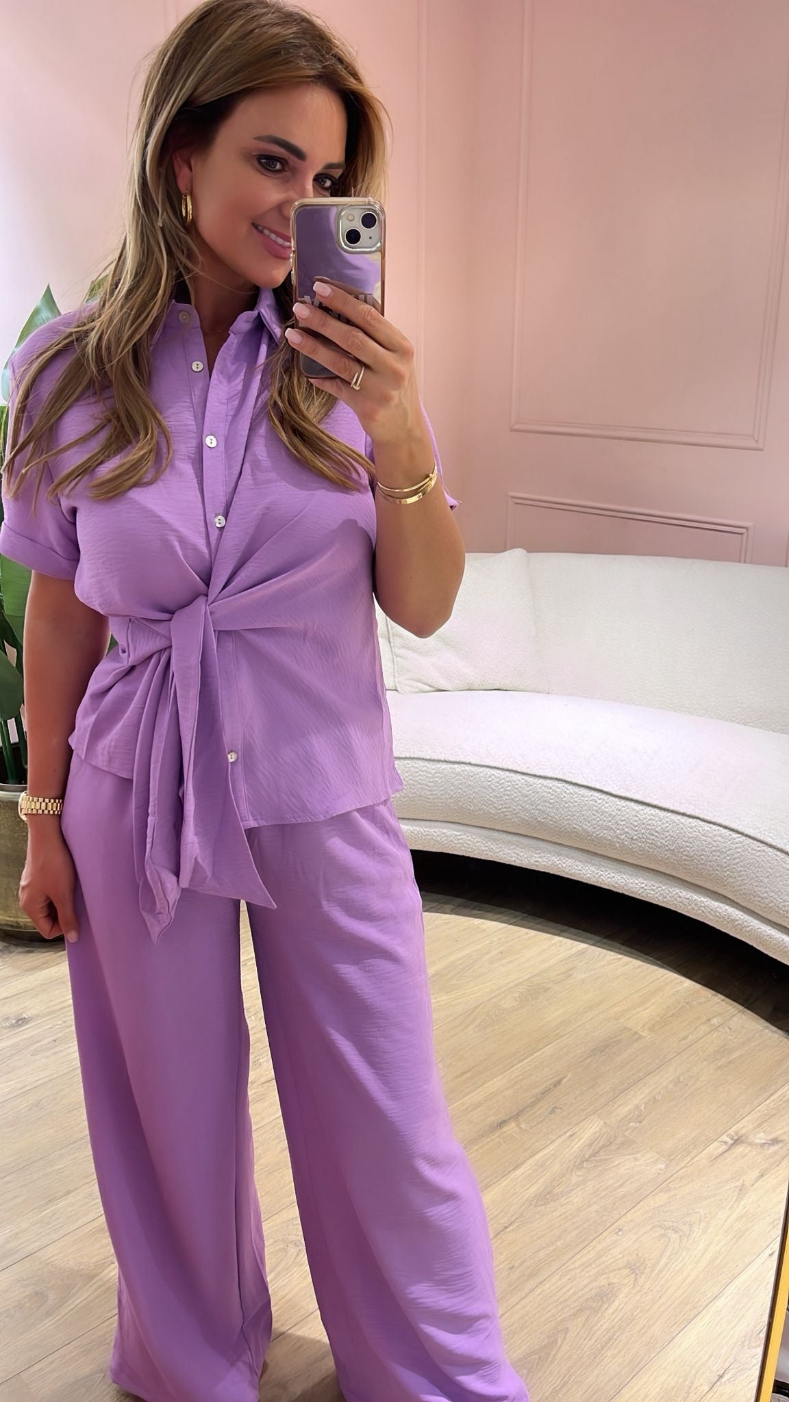 Azzuro Liv Pantalon - lila
