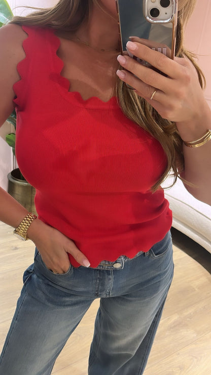 Lisa Top - rood