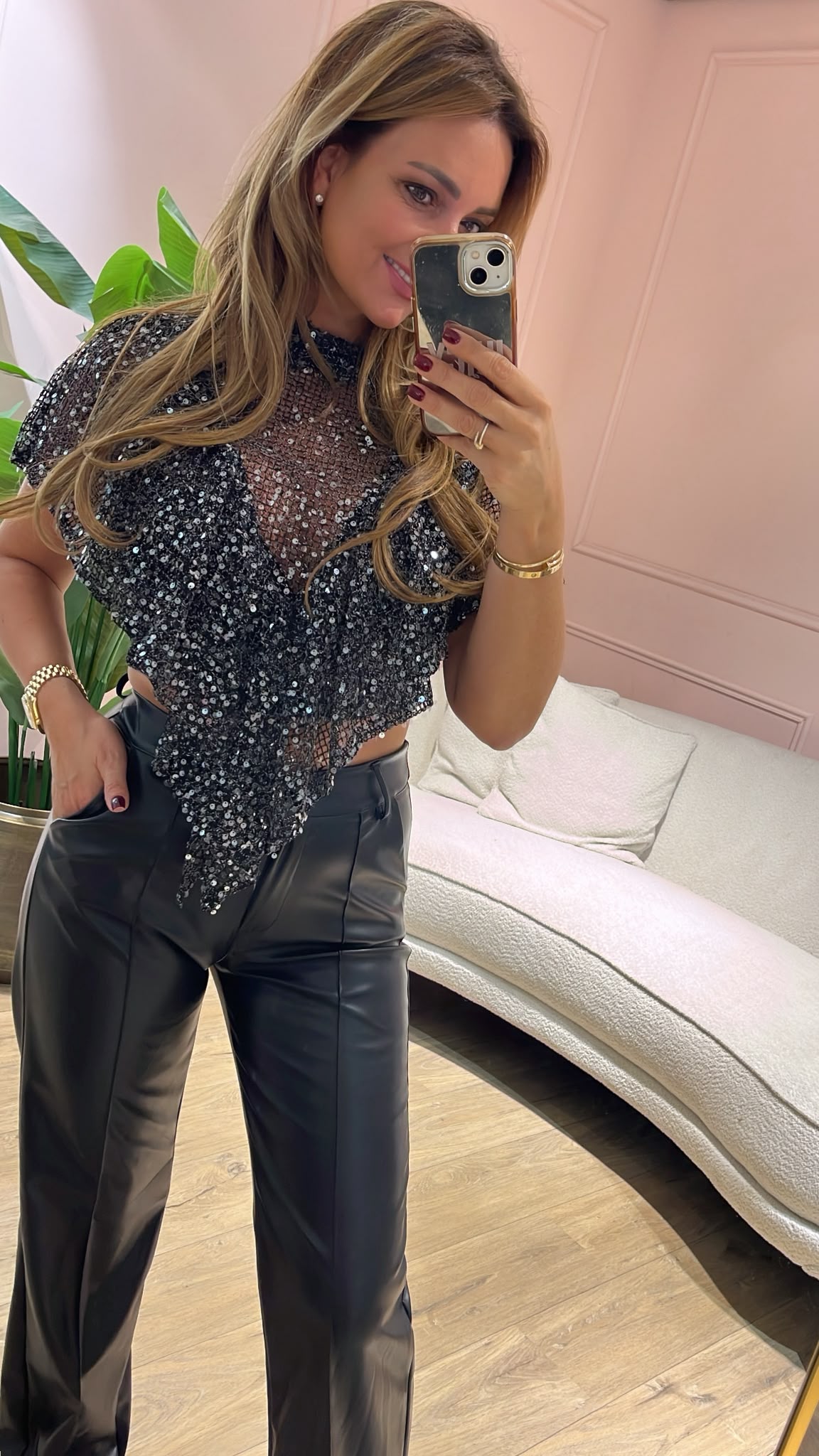 Glam Sequin Top ✨