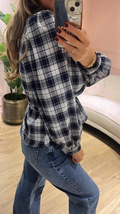 Livia Blouse - navy