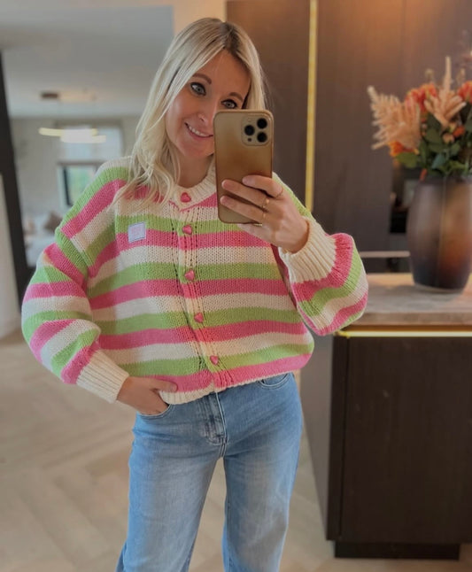 Vest Amour Mint Roze