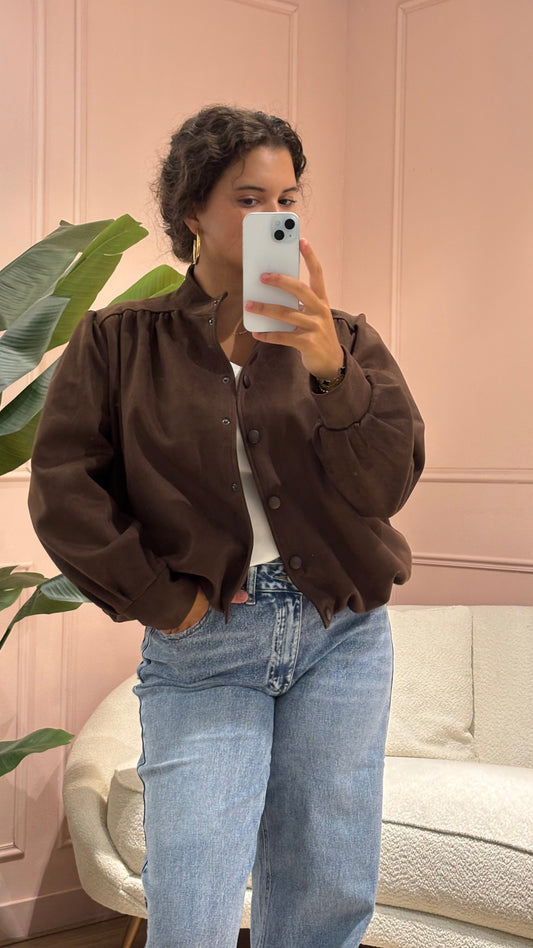 Stella Suede Jasje Brown