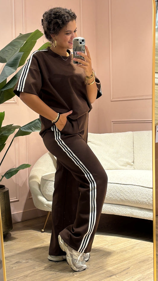 Comfy Luxe Joggingbroek - Bruin
