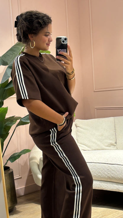 Comfy Luxe Joggingbroek - Bruin