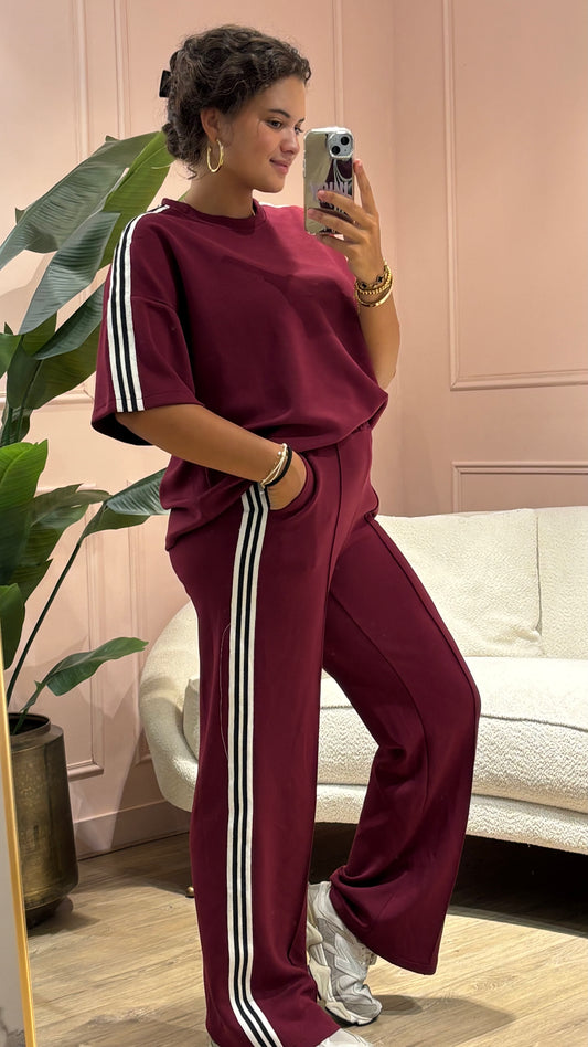 Comfy Luxe Joggingbroek - Rood