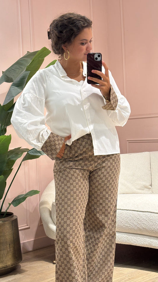 Chique Monogram Broek