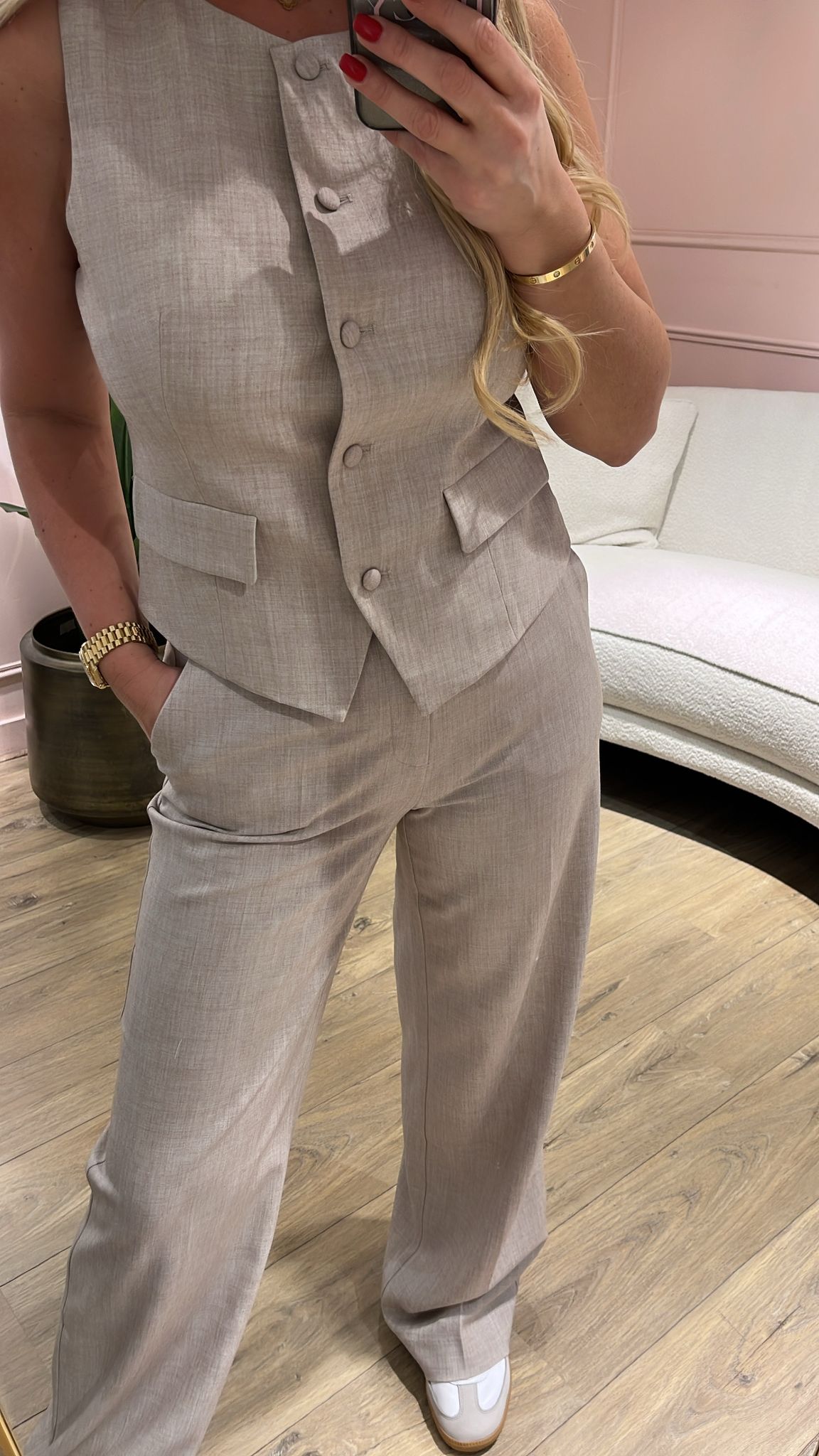 Gilet Bo Beige