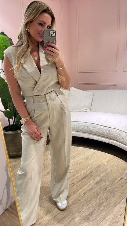 Pantalon Claire Beige