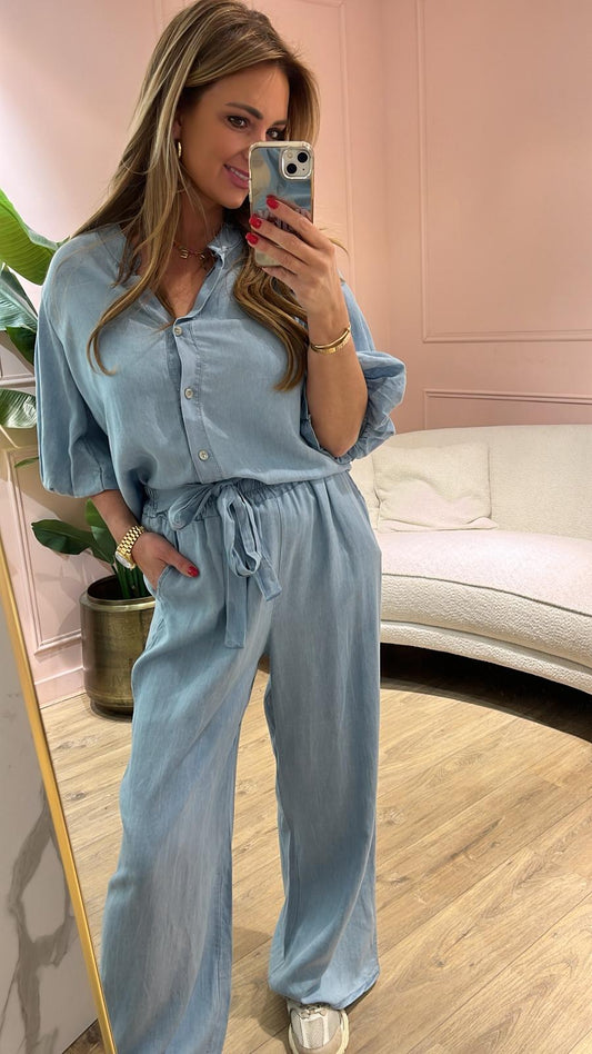 Luna Wide Leg Broek