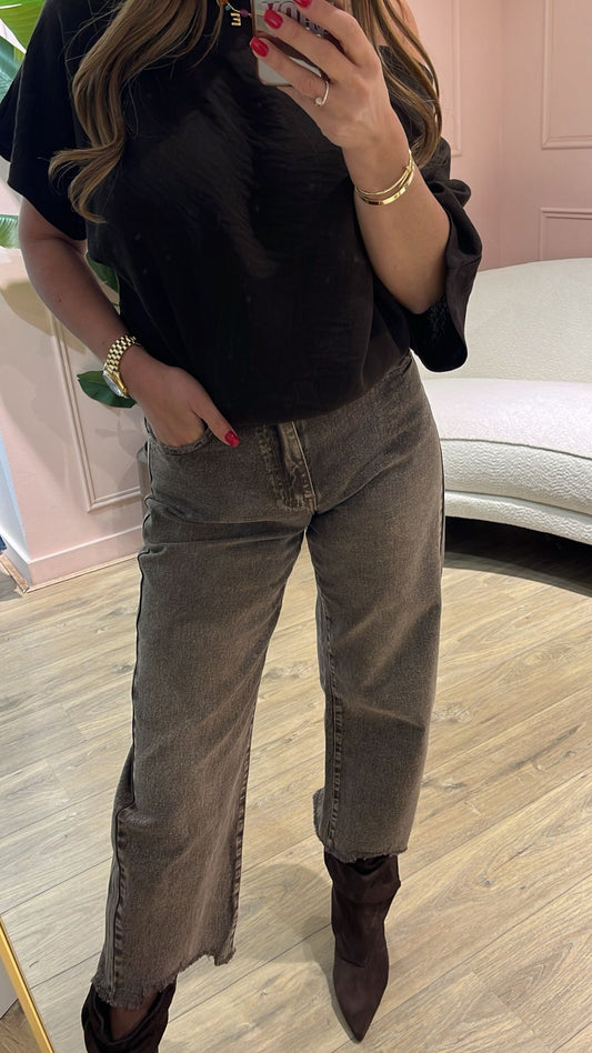 The Ivy Broek - warm bruin denim 🤎