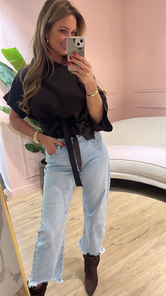 The Ivy Broek - light blue denim