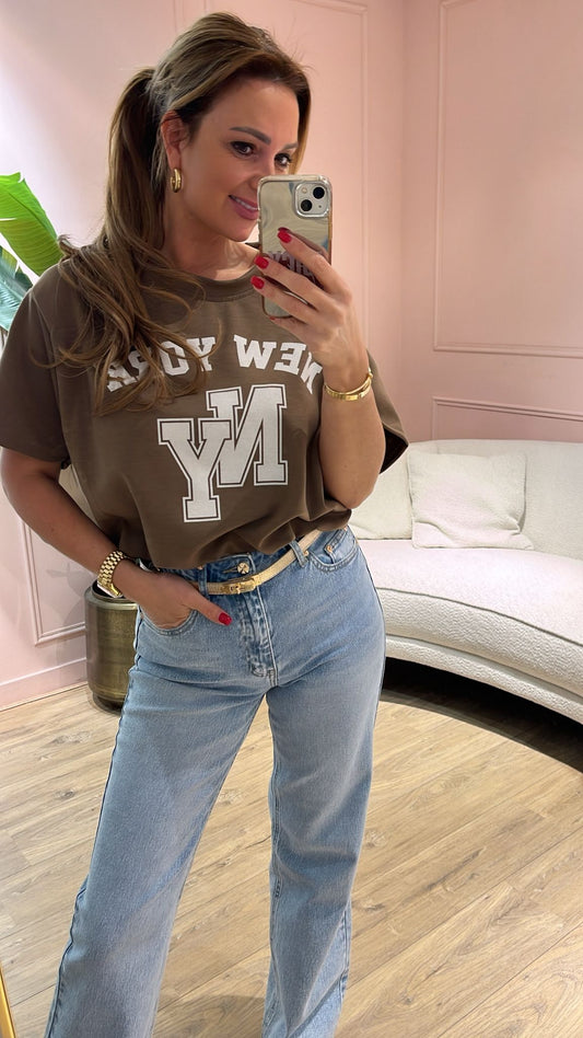 Casual Statement Top - bruin 🤎