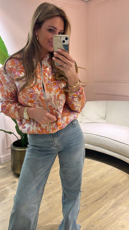 Sunset Bloom Bomber✨