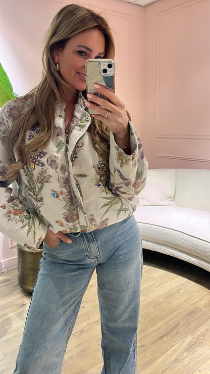 Luxe Garden Bomber 🌿