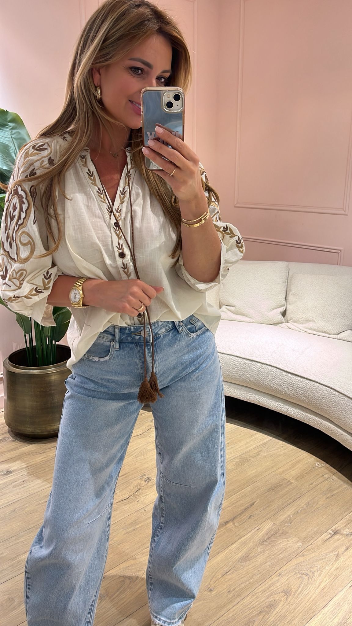 Boho Bloom Blouse