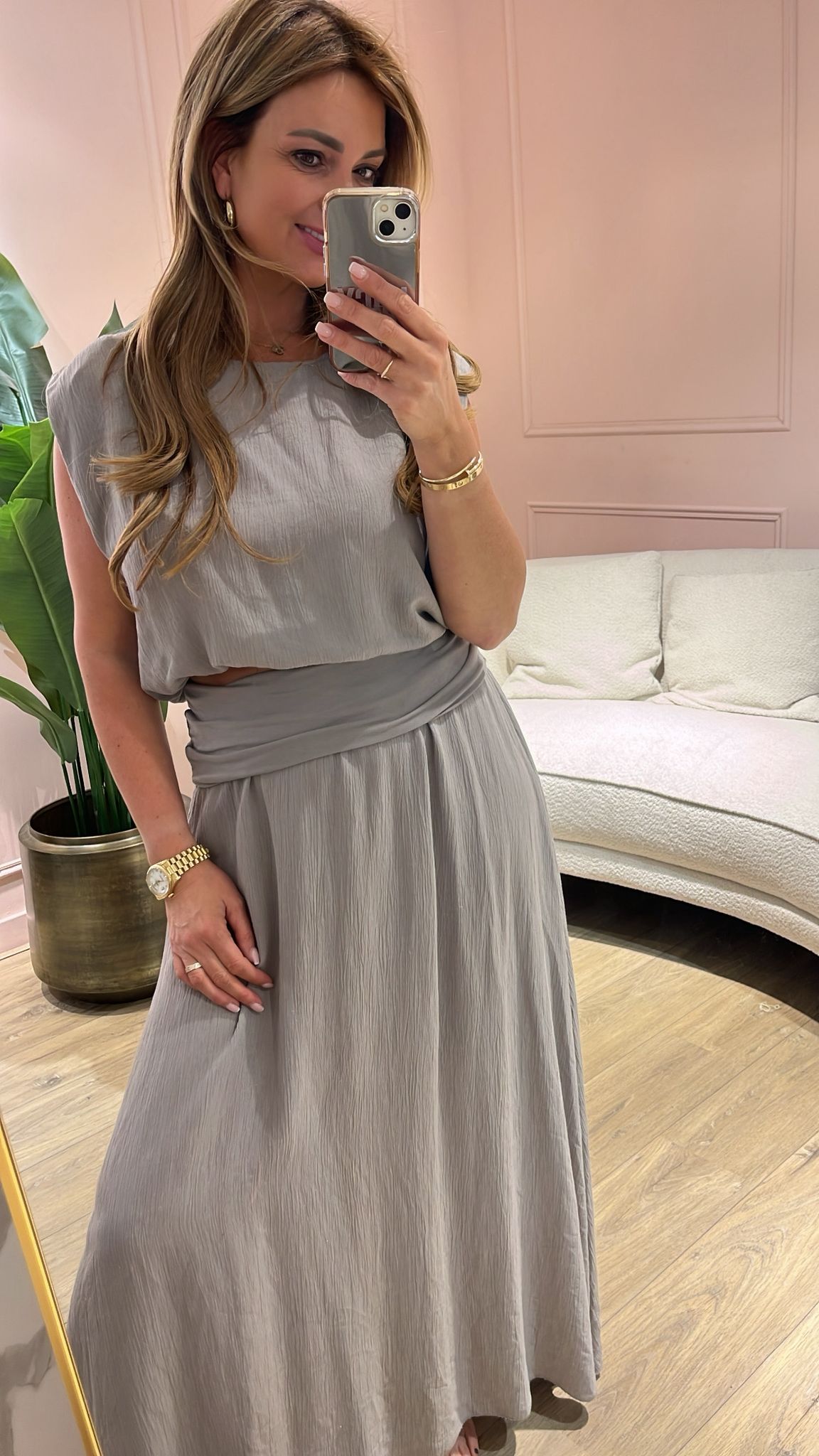 Luna Flow Set - warm grey