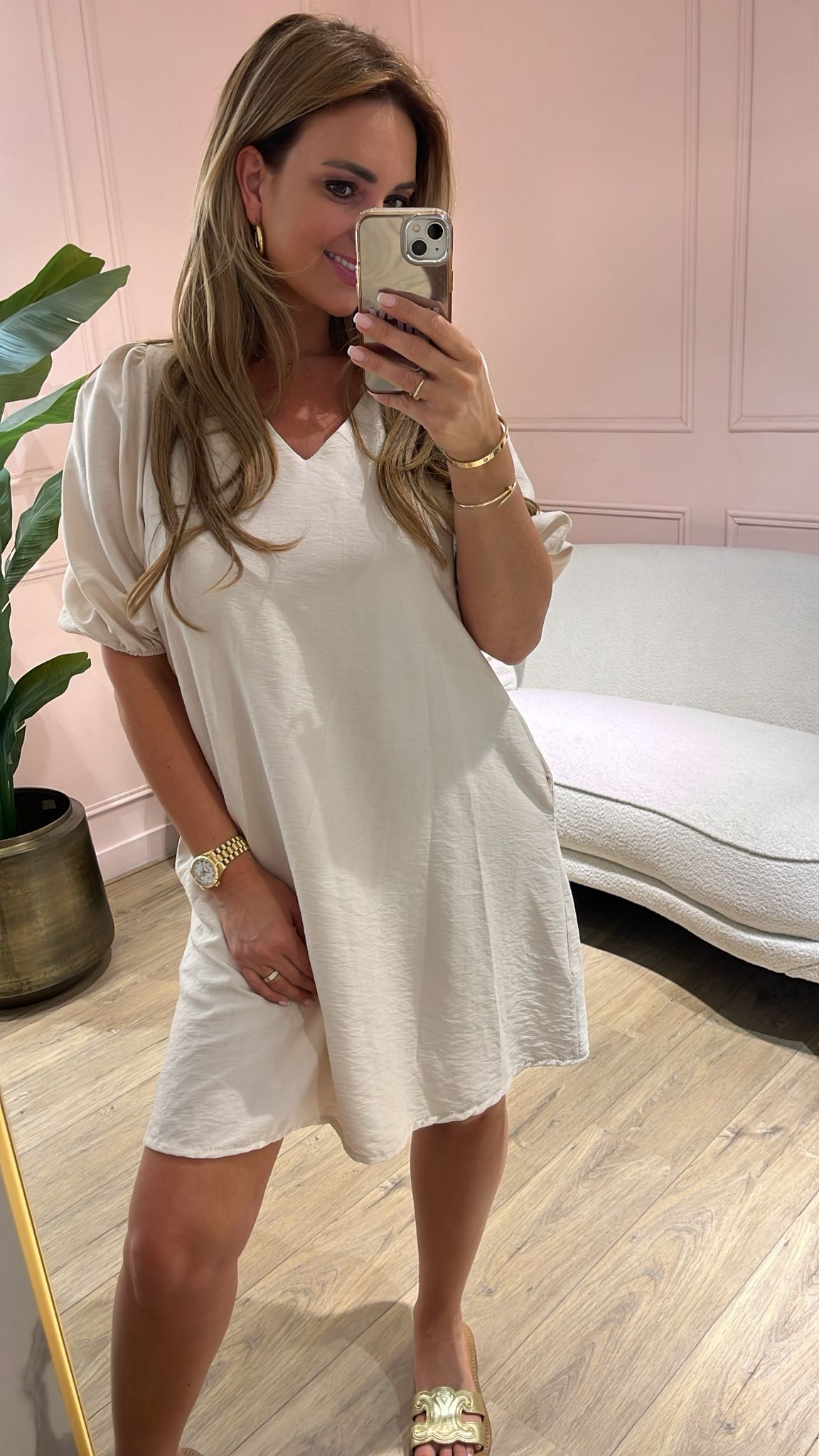 Azzuro Summer Dress - Ecru 🤍