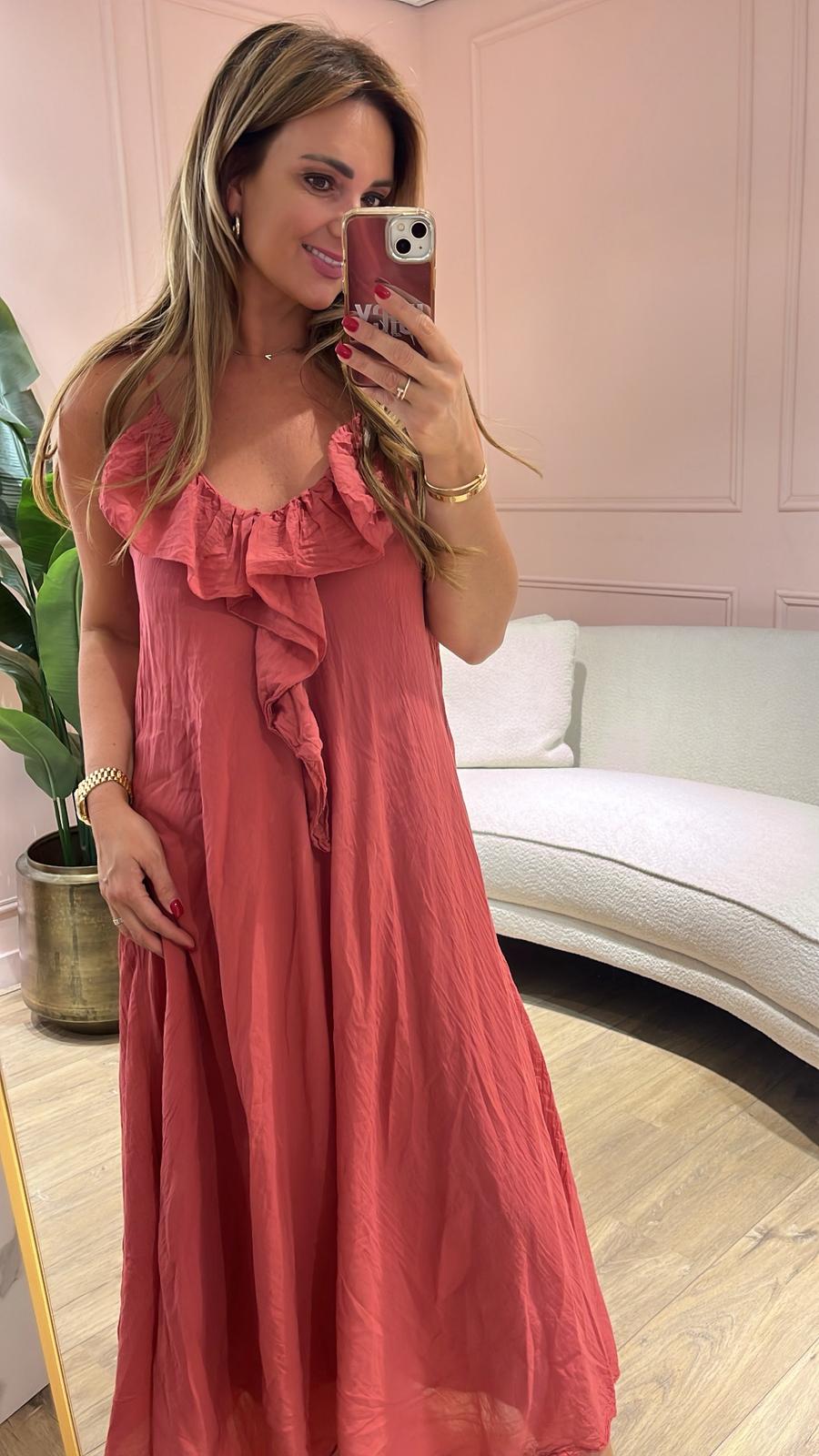 Jurk Florien - dusty rose