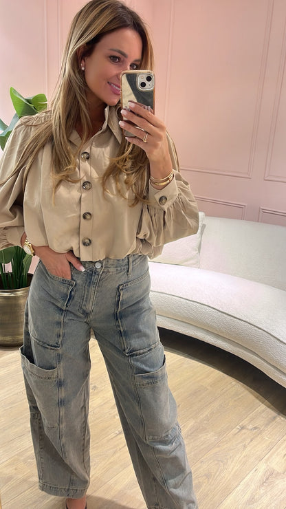 Luna Blouse - beige