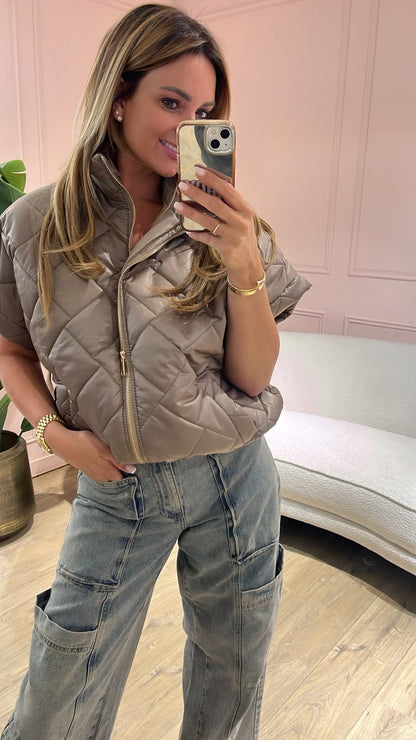 Mila Bodywarmer - taupe
