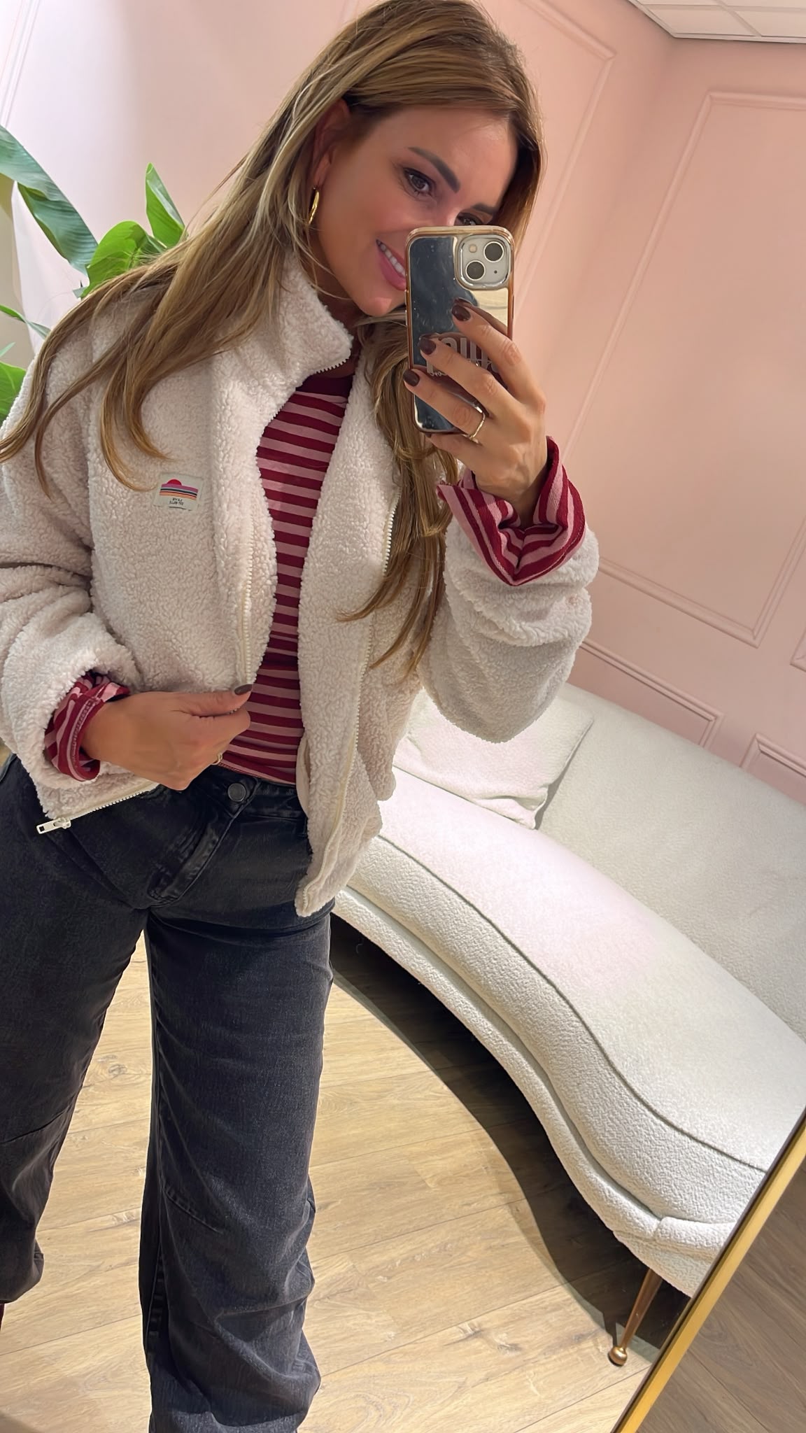 Teddy Jacket - creme