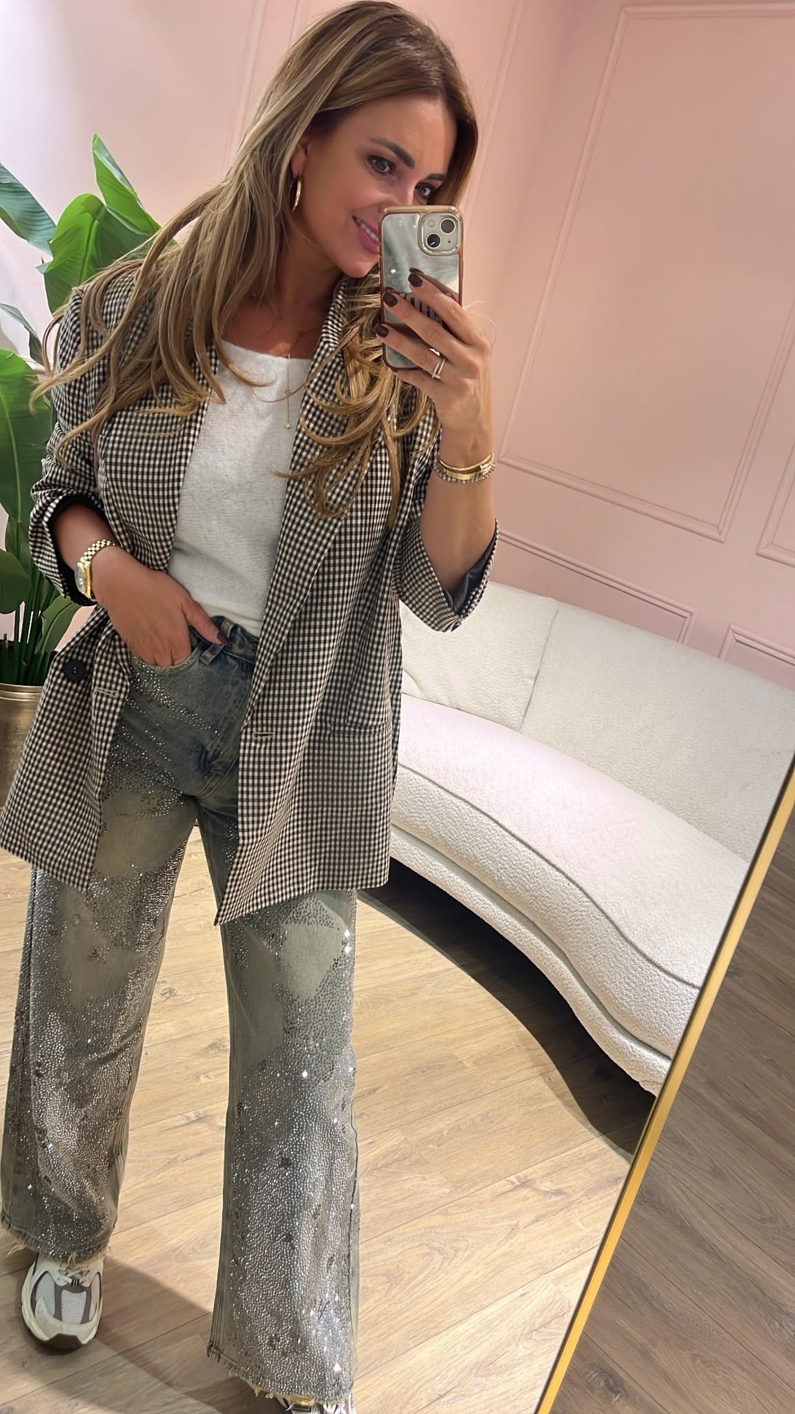 Queen Hearts Diamond Jeans ✨