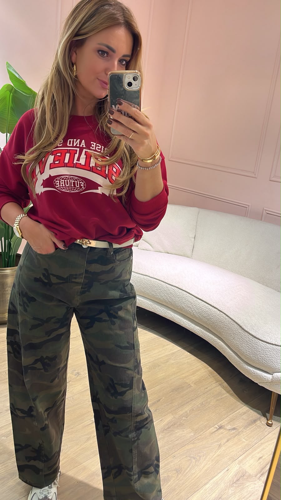 Camo Barrel Pants