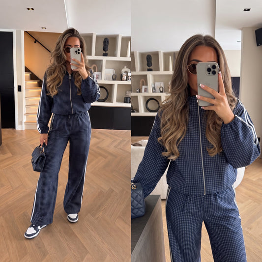 Léonie Set - donkerblauw