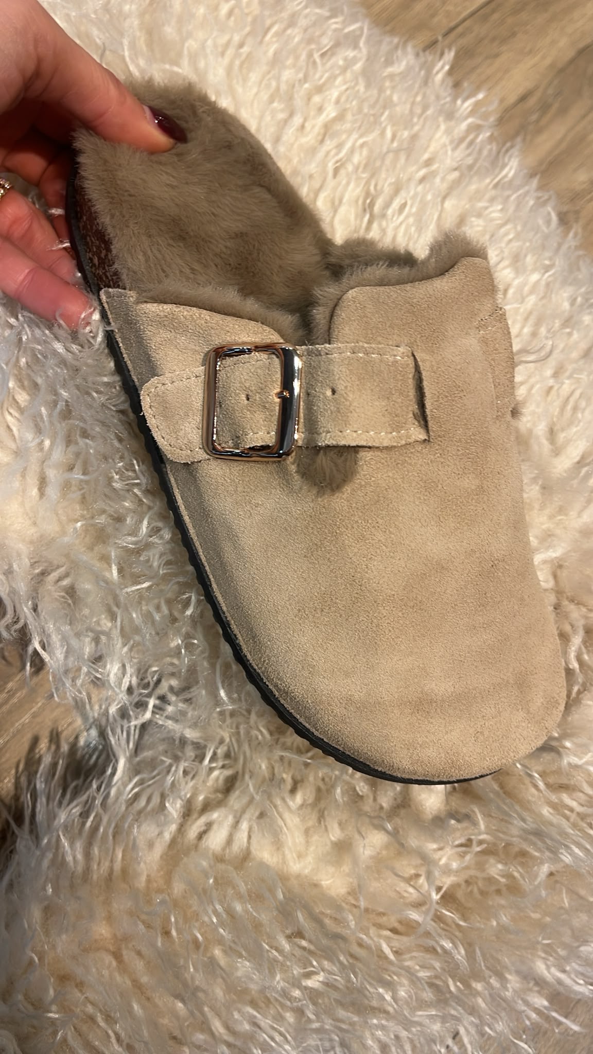 Teddy Chic Loafers - khaki