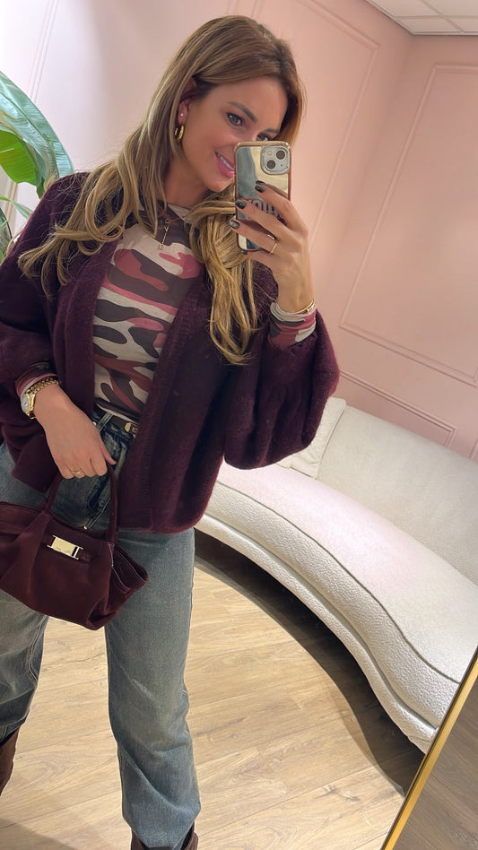 Luna Knit - bordeaux