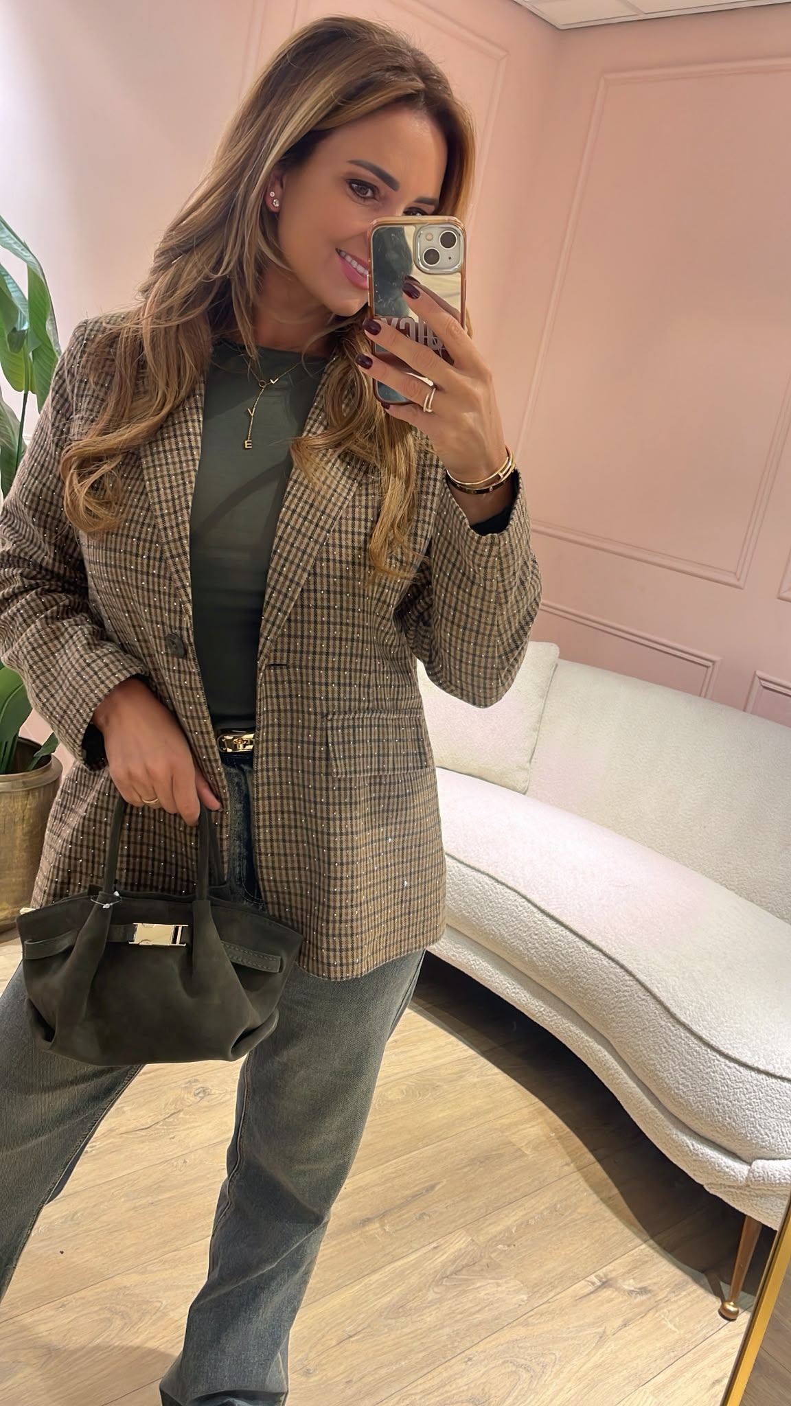 Chloé Sparkle Blazer - groen