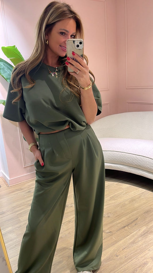 Set Rosie - olijfgroen🌿