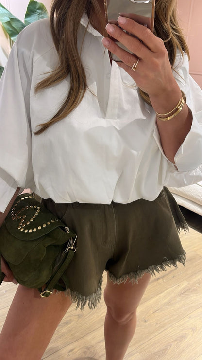 Mila Short - army green 💚
