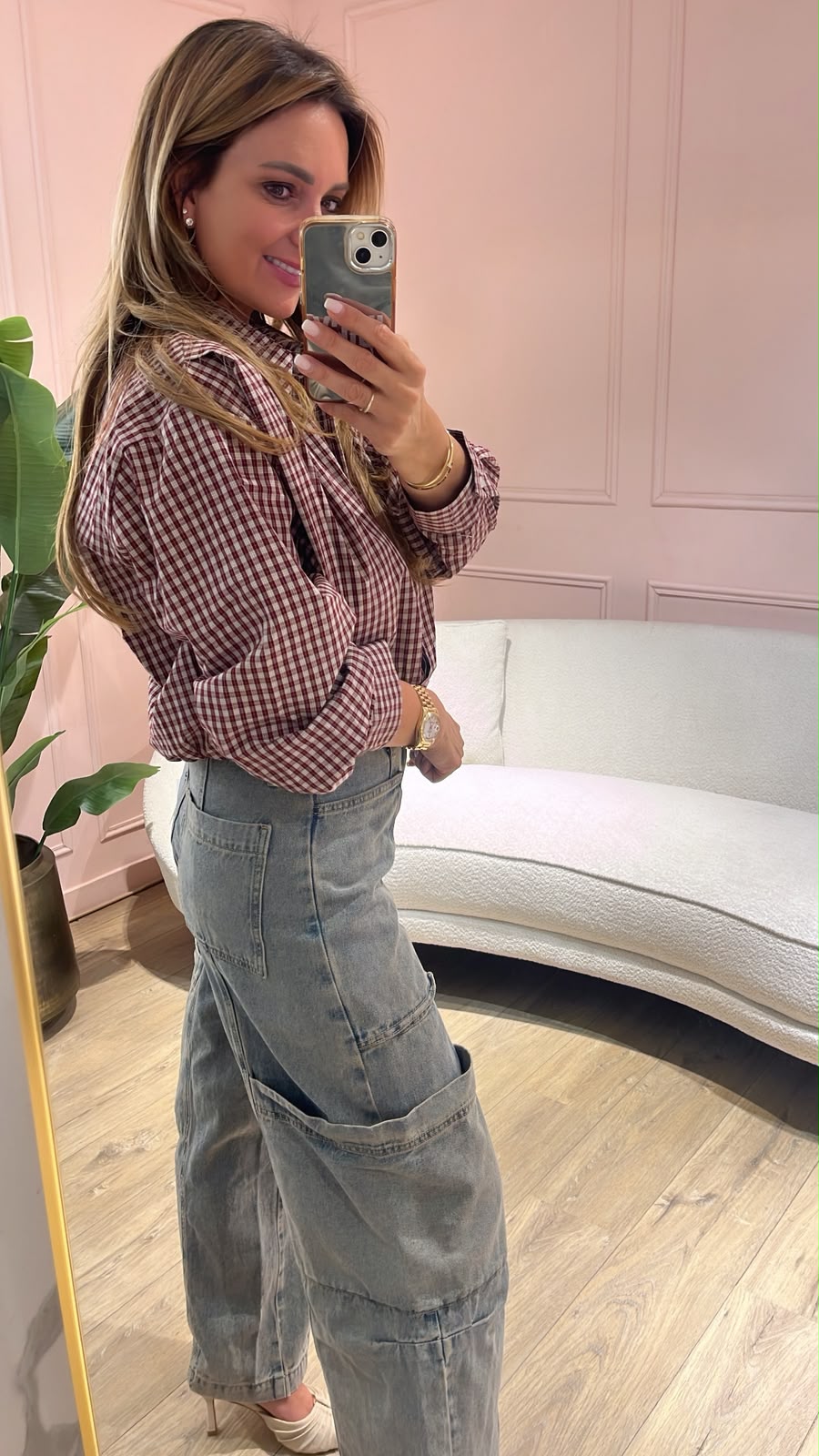 Daisy Blouse - bordeaux