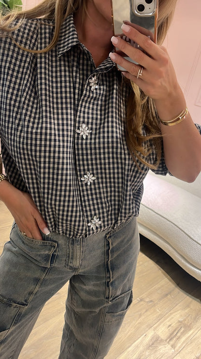 Daisy Blouse - zwart