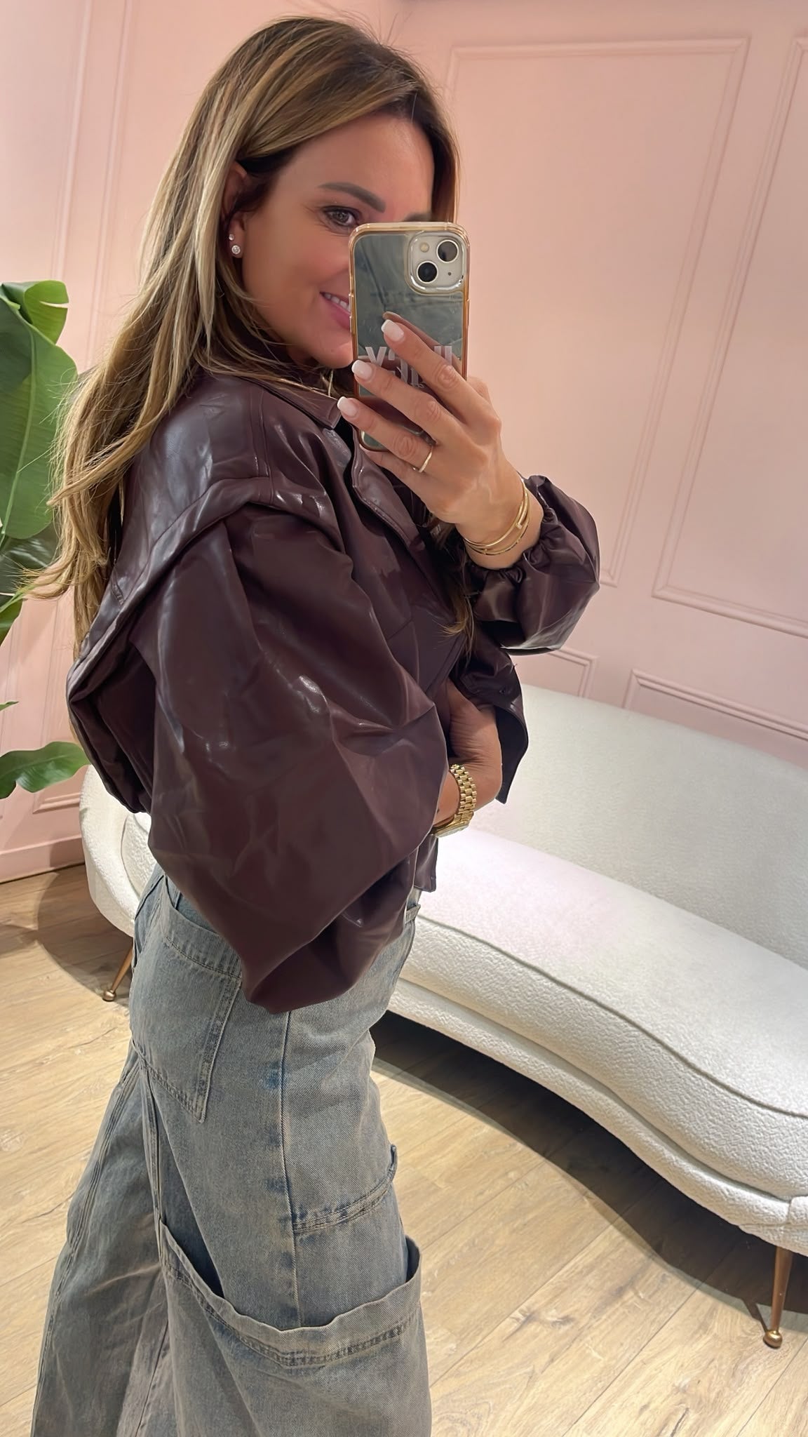 Harper Jacket - burgundy