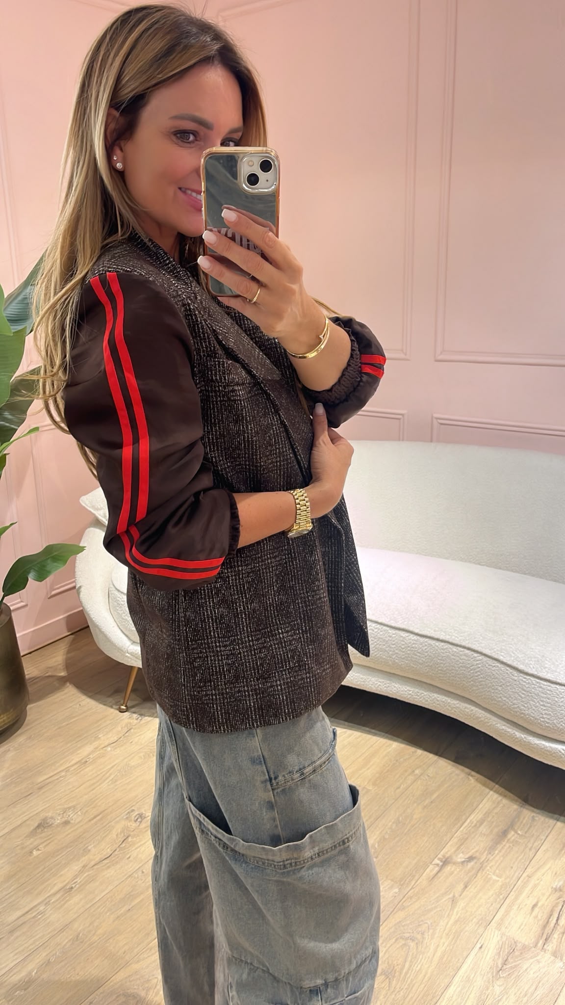 Blair Blazer - bruin